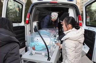 米林县妇婴监护型护送